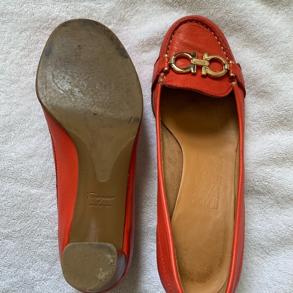 Vintage Ferragamo Pumps Sz 5 - Picture 4 of 5